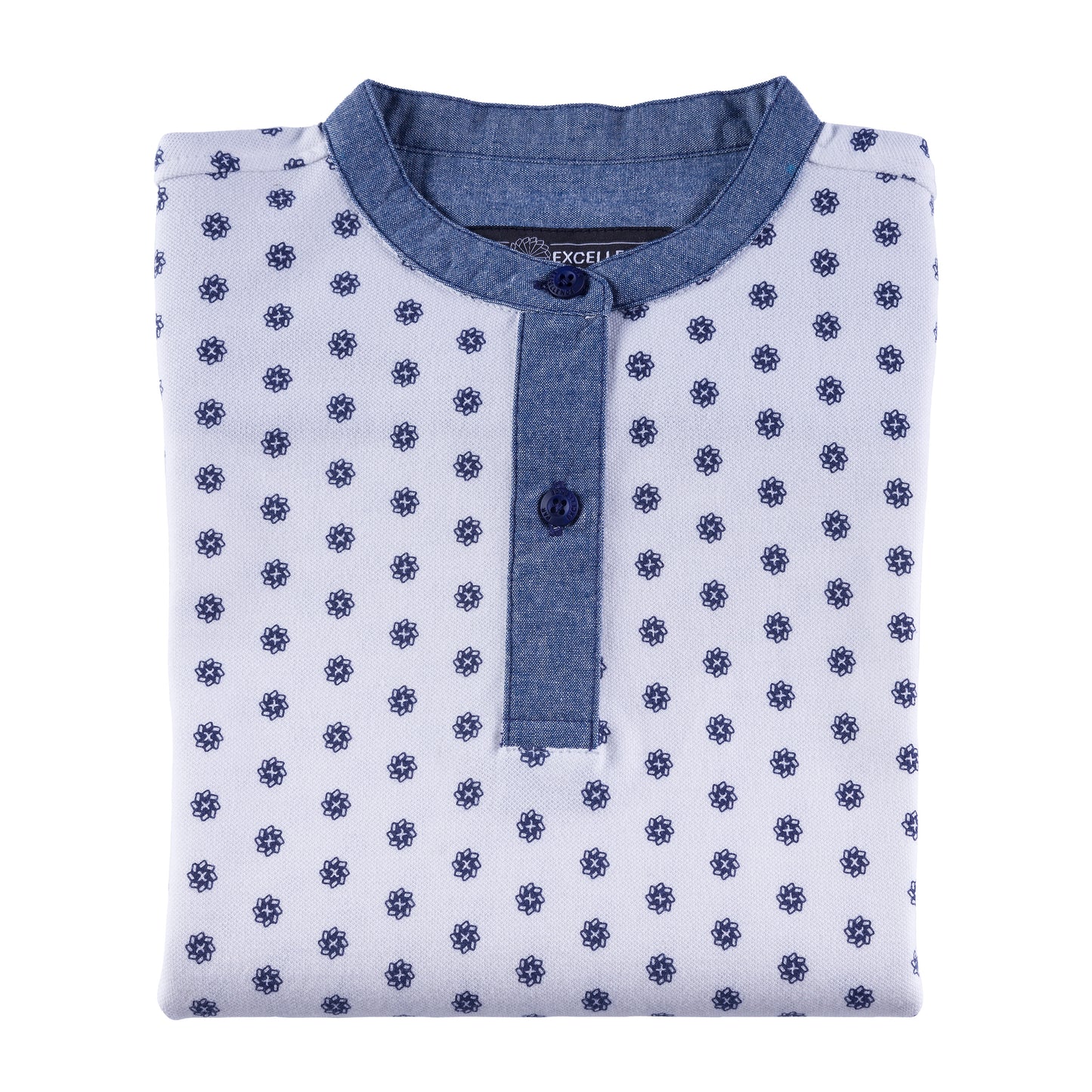 The Chako in Pinwheel Printed Piique