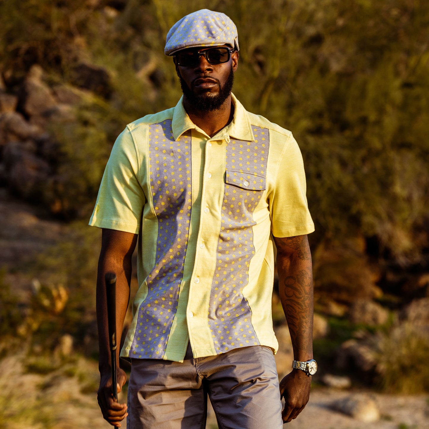 The Antonio with X Wheel Pique Panels