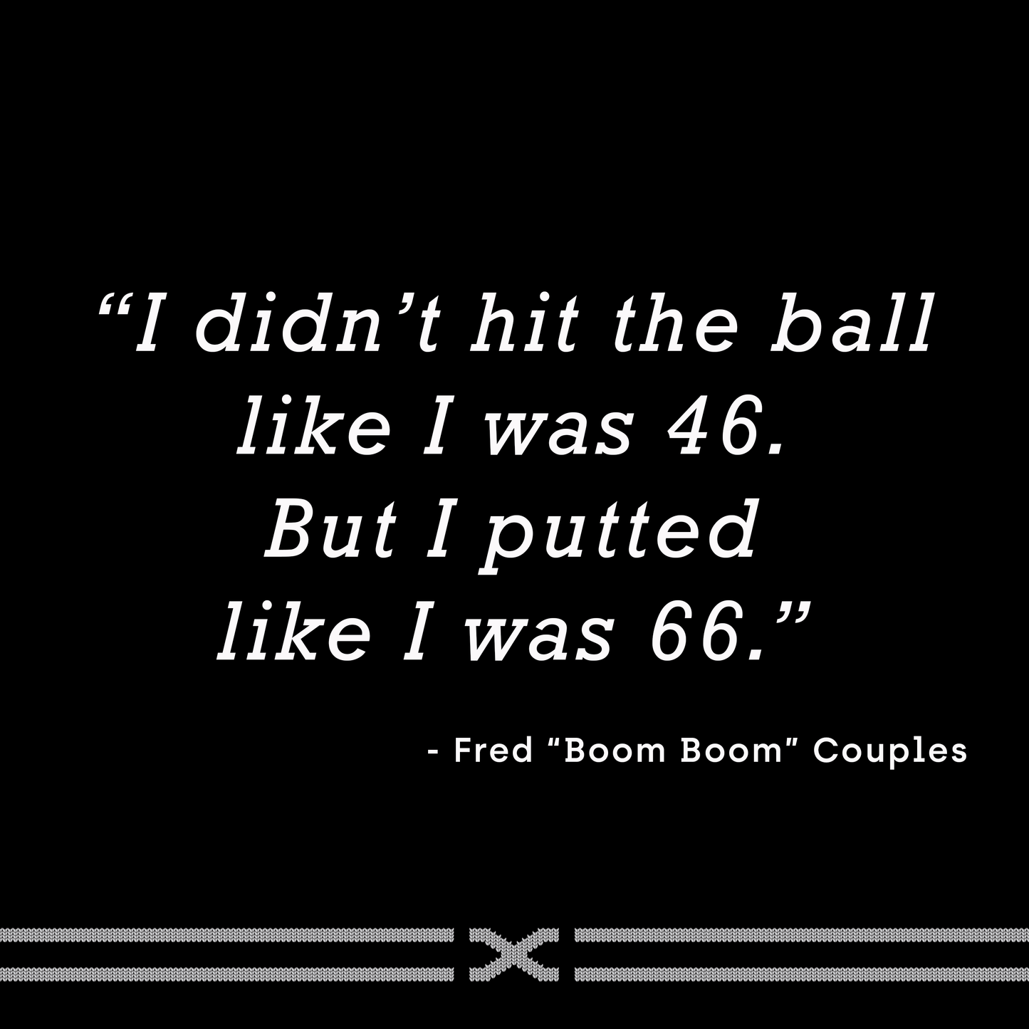 The Boom Boom in Printed 40s Jersey