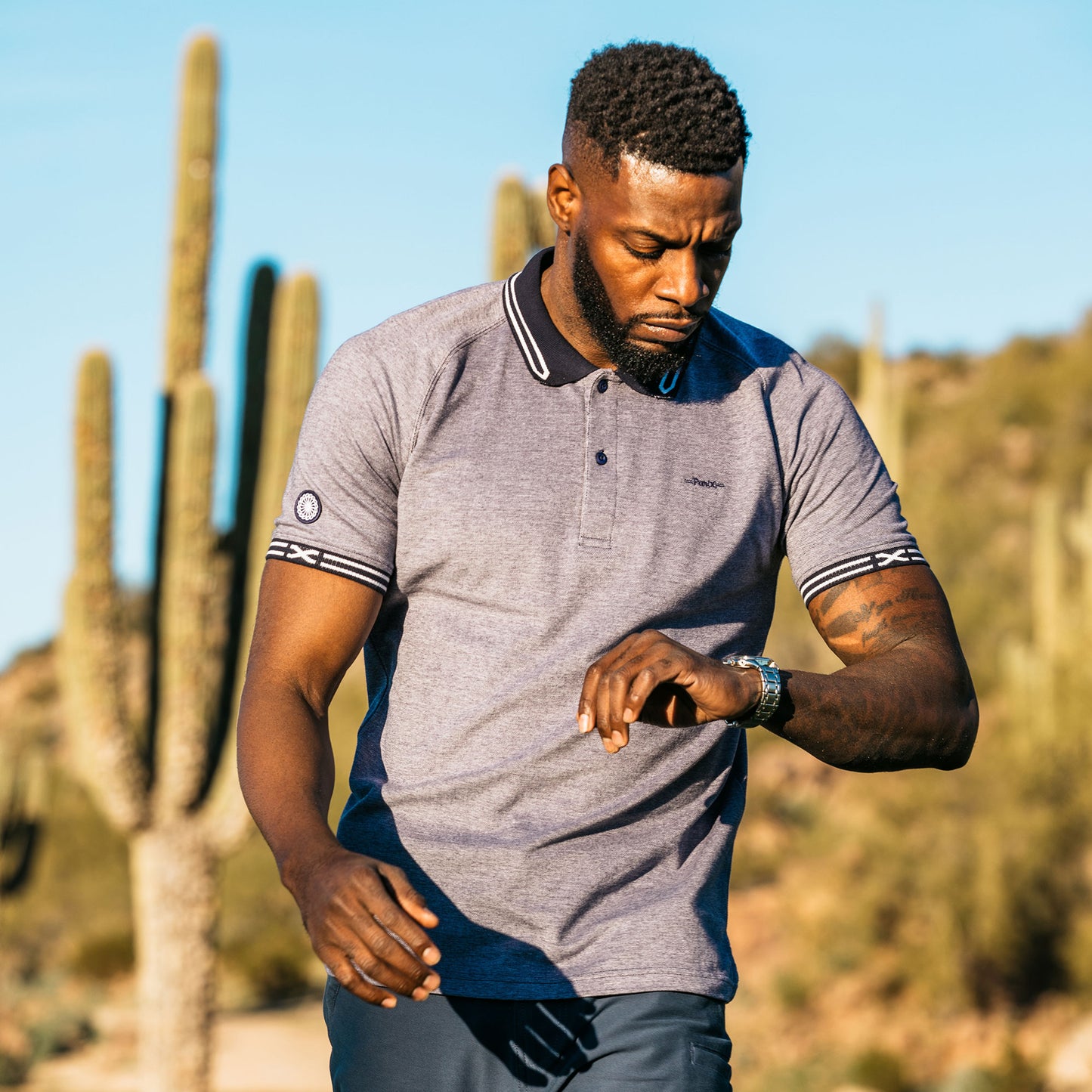 The Eldrick in 2 Tone Pique