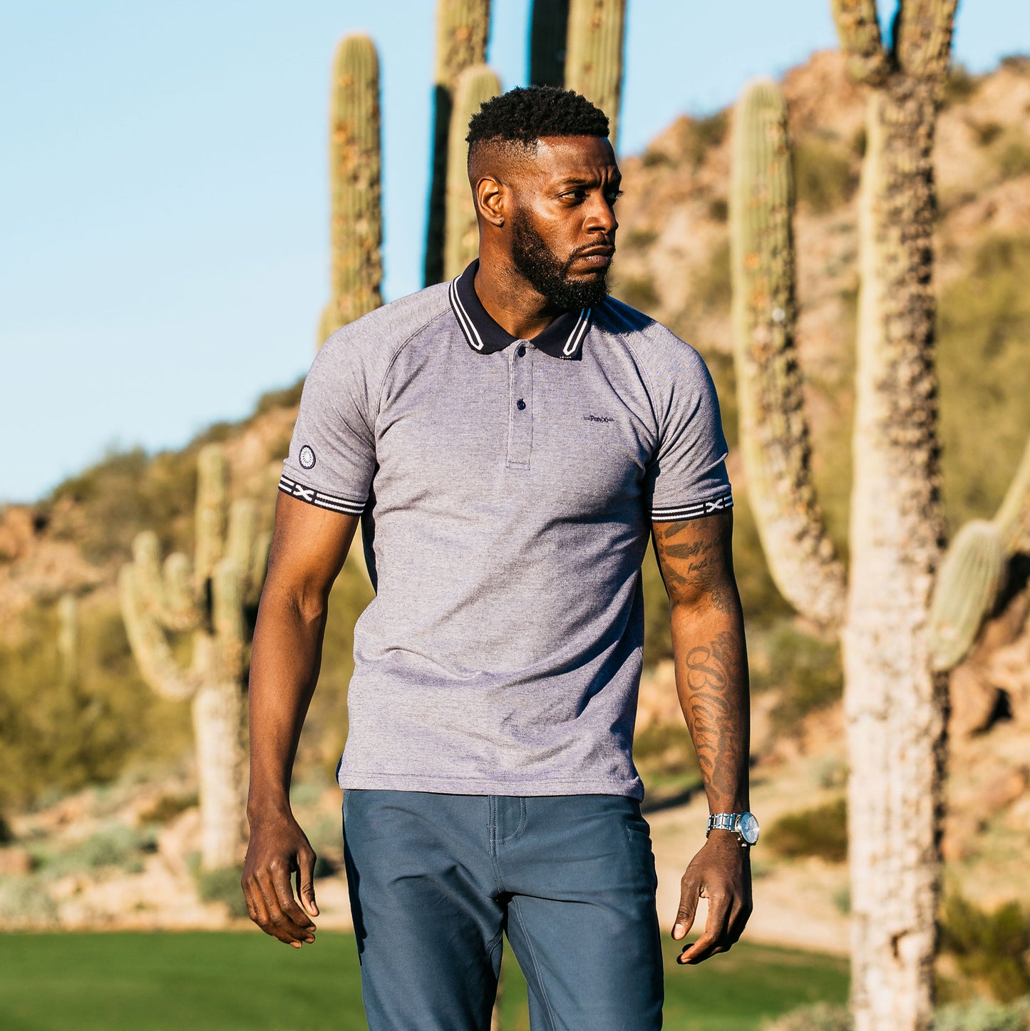 The Eldrick in 2 Tone Pique