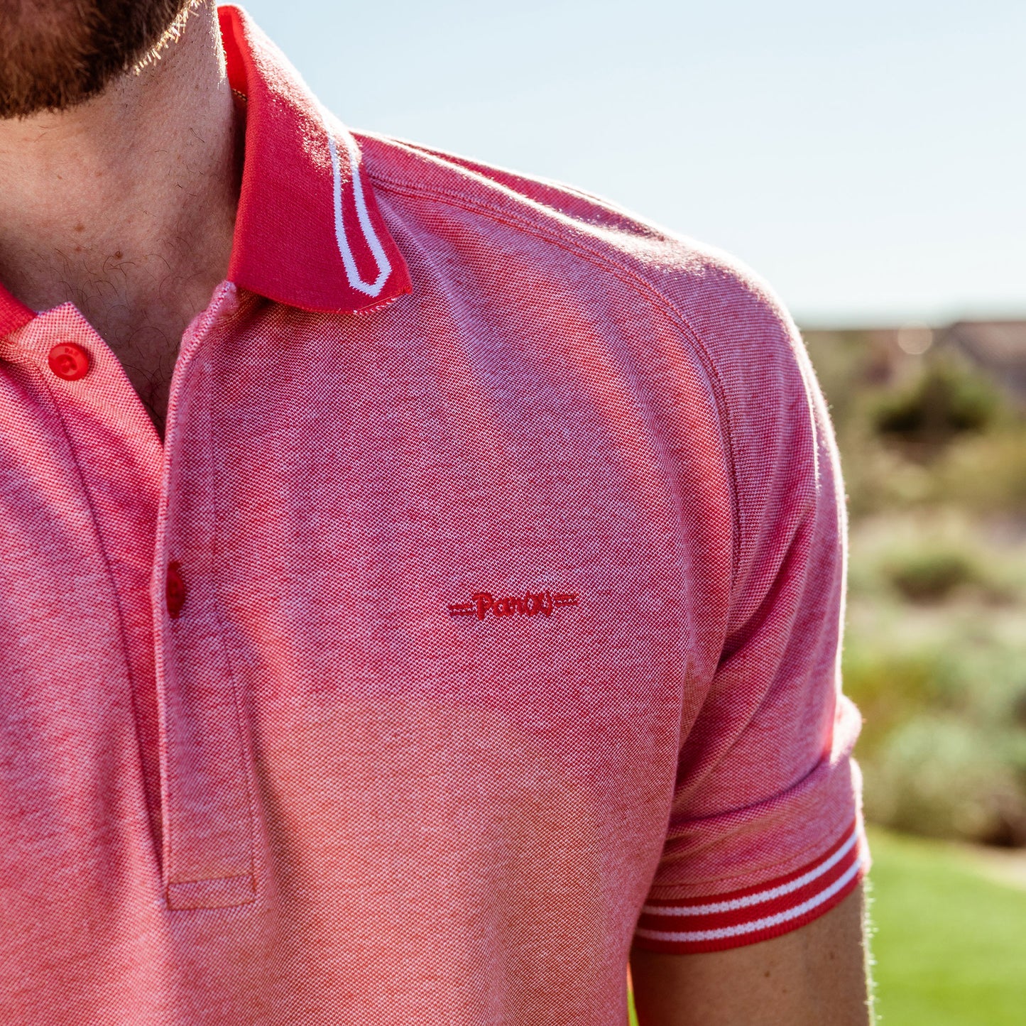 The Eldrick in 2 Tone Pique